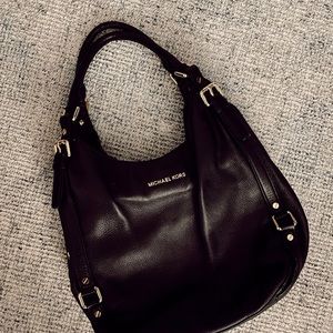 Michael Kors Black Leather Purse